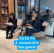 Čē Čē TV otrā sezona tuvojas… bet kam pieder šī mistiskā roka, kuras rokās tagad nonācis #ČēČēTV mikrofons?! 

To skaties epizodē pavisam drīz.